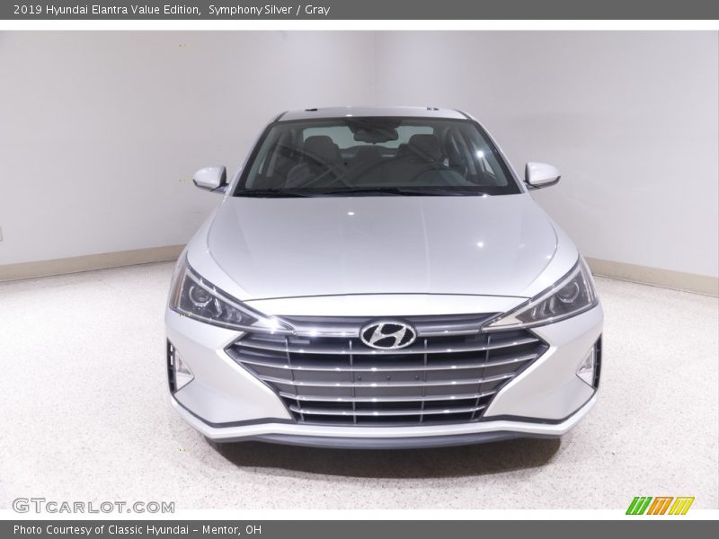 Symphony Silver / Gray 2019 Hyundai Elantra Value Edition