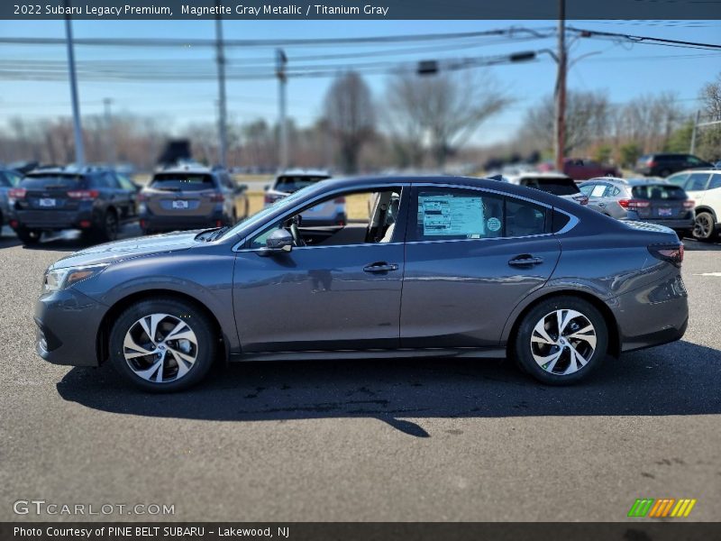 Magnetite Gray Metallic / Titanium Gray 2022 Subaru Legacy Premium