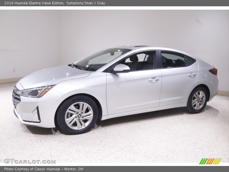 Symphony Silver / Gray 2019 Hyundai Elantra Value Edition