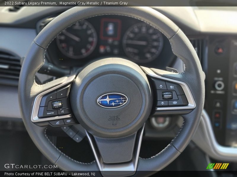 Magnetite Gray Metallic / Titanium Gray 2022 Subaru Legacy Premium