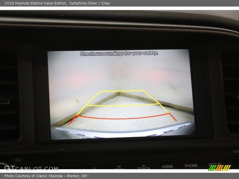 Symphony Silver / Gray 2019 Hyundai Elantra Value Edition