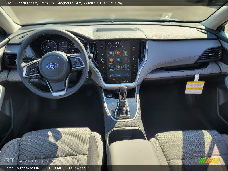 Magnetite Gray Metallic / Titanium Gray 2022 Subaru Legacy Premium