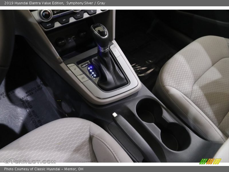 Symphony Silver / Gray 2019 Hyundai Elantra Value Edition