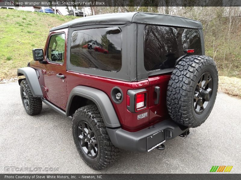 Snazzberry Pearl / Black 2022 Jeep Wrangler Willys 4x4