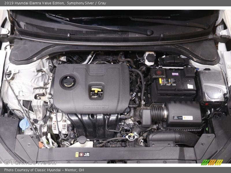 Symphony Silver / Gray 2019 Hyundai Elantra Value Edition