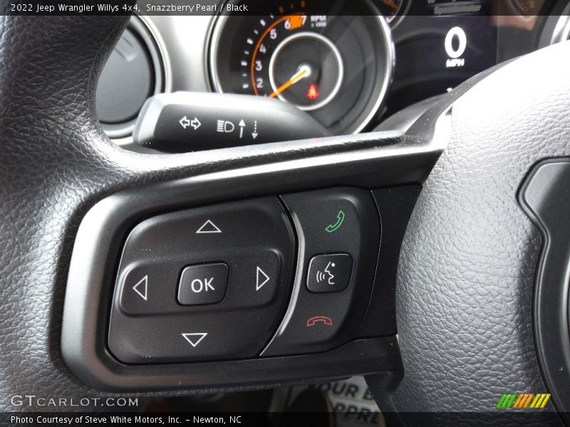  2022 Wrangler Willys 4x4 Steering Wheel