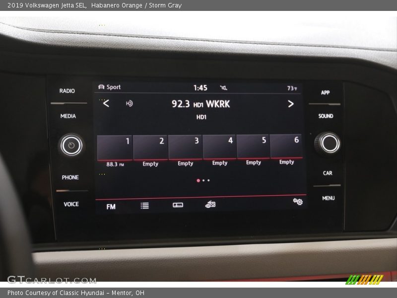 Habanero Orange / Storm Gray 2019 Volkswagen Jetta SEL