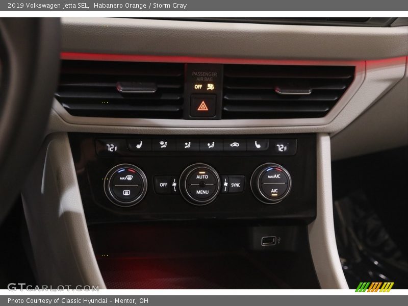 Habanero Orange / Storm Gray 2019 Volkswagen Jetta SEL