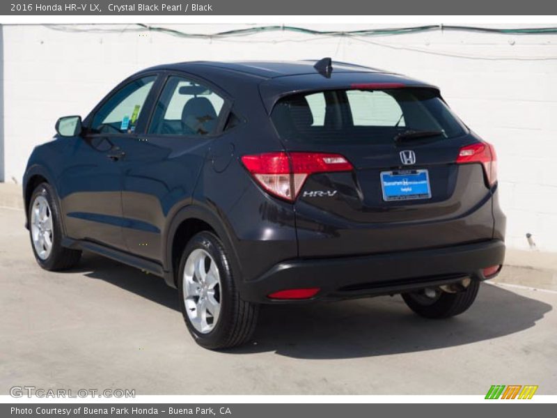 Crystal Black Pearl / Black 2016 Honda HR-V LX
