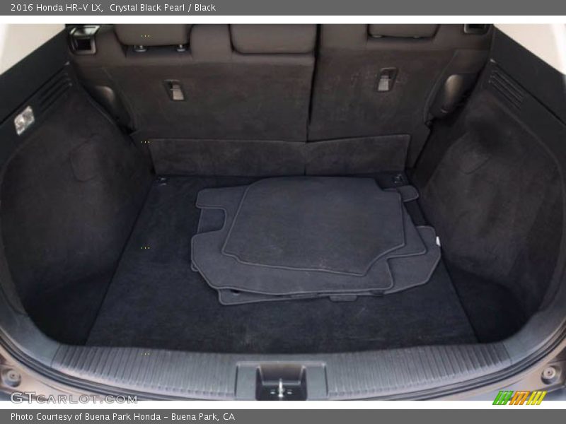 Crystal Black Pearl / Black 2016 Honda HR-V LX