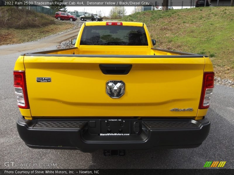 Detonator Yellow / Black/Diesel Gray 2022 Ram 2500 Tradesman Regular Cab 4x4