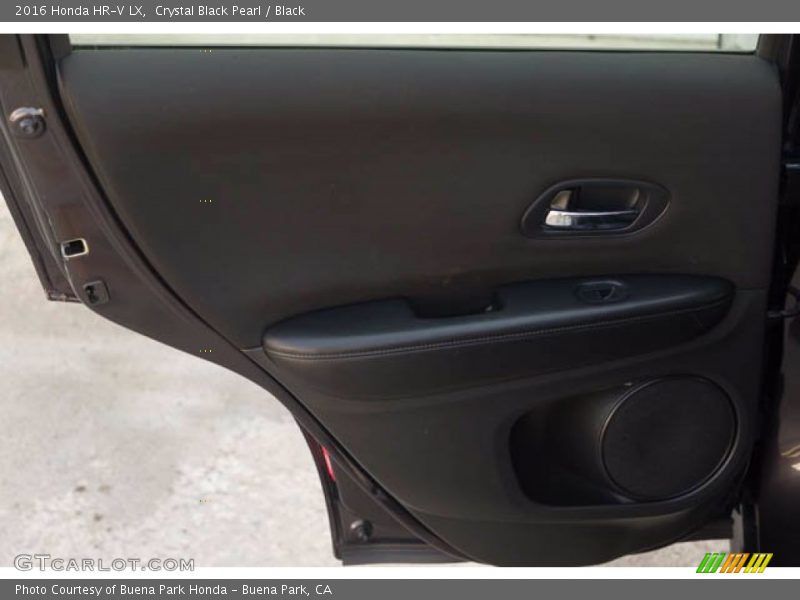 Crystal Black Pearl / Black 2016 Honda HR-V LX
