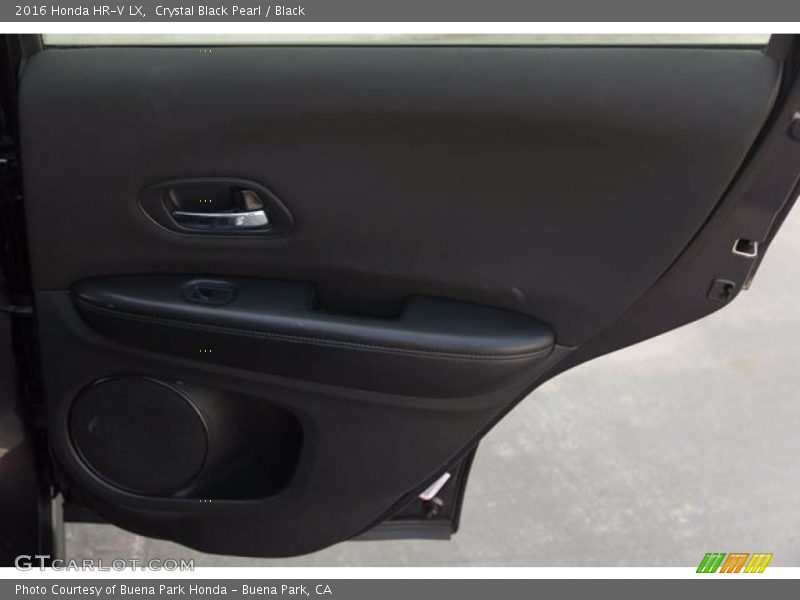 Crystal Black Pearl / Black 2016 Honda HR-V LX