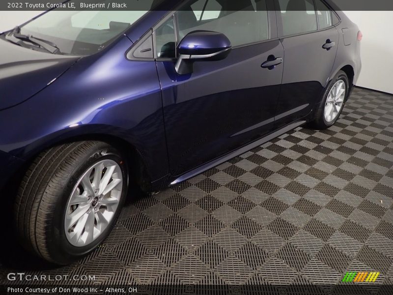 Blueprint / Black 2022 Toyota Corolla LE