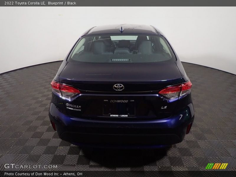 Blueprint / Black 2022 Toyota Corolla LE