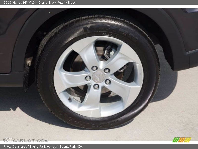 Crystal Black Pearl / Black 2016 Honda HR-V LX