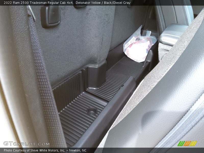 Rear Seat of 2022 2500 Tradesman Regular Cab 4x4