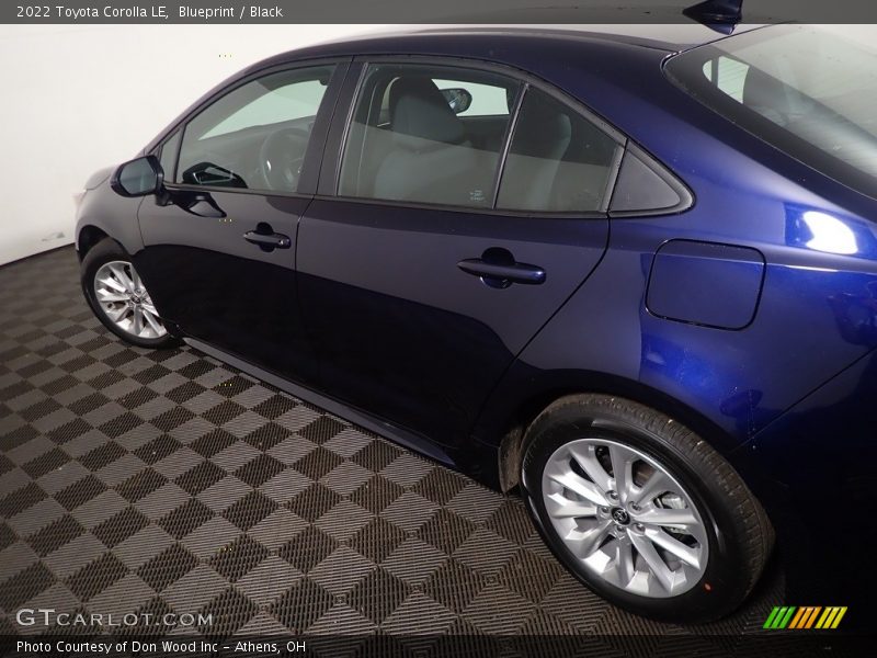 Blueprint / Black 2022 Toyota Corolla LE