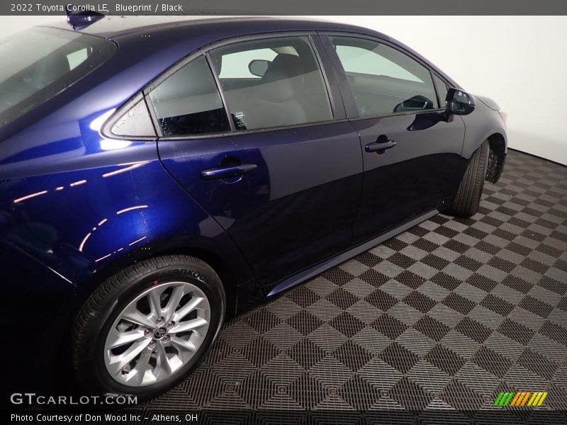 Blueprint / Black 2022 Toyota Corolla LE