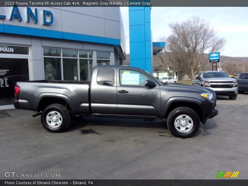 Magnetic Gray Metallic / Cement Gray 2022 Toyota Tacoma SR Access Cab 4x4