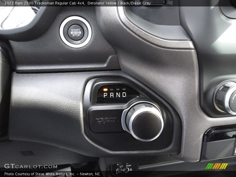 Detonator Yellow / Black/Diesel Gray 2022 Ram 2500 Tradesman Regular Cab 4x4