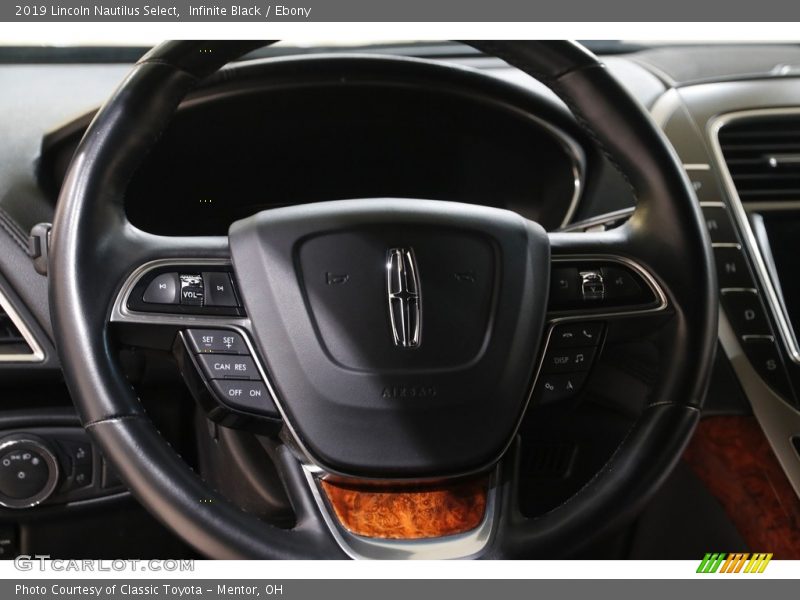 Infinite Black / Ebony 2019 Lincoln Nautilus Select