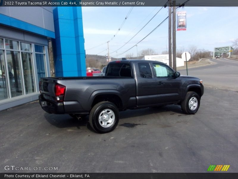 Magnetic Gray Metallic / Cement Gray 2022 Toyota Tacoma SR Access Cab 4x4