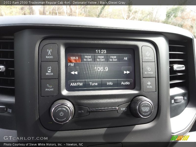 Audio System of 2022 2500 Tradesman Regular Cab 4x4