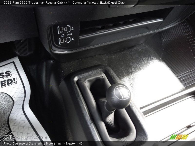 Detonator Yellow / Black/Diesel Gray 2022 Ram 2500 Tradesman Regular Cab 4x4