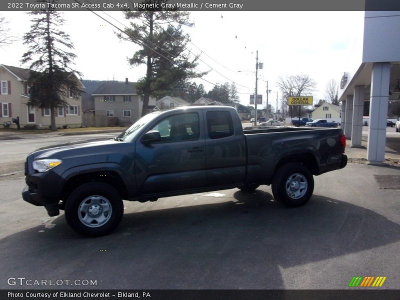 Magnetic Gray Metallic / Cement Gray 2022 Toyota Tacoma SR Access Cab 4x4