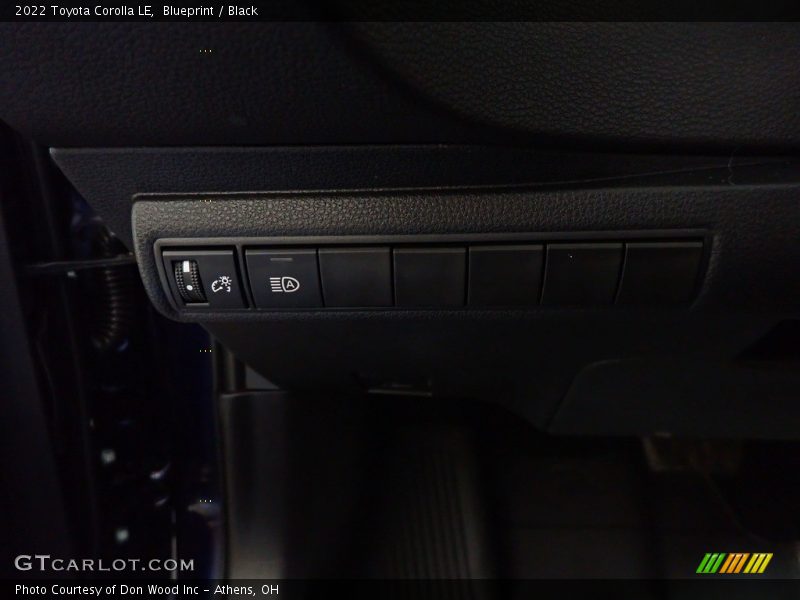 Blueprint / Black 2022 Toyota Corolla LE