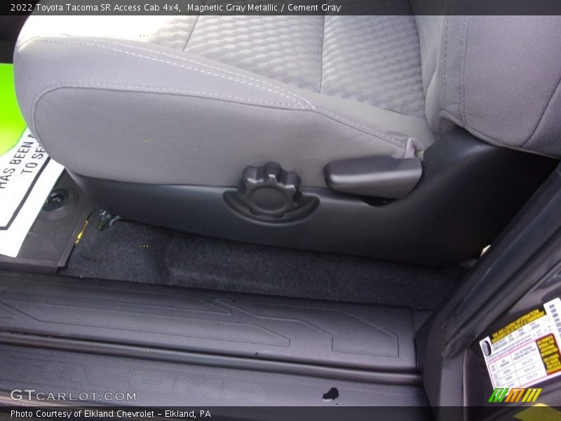 Magnetic Gray Metallic / Cement Gray 2022 Toyota Tacoma SR Access Cab 4x4