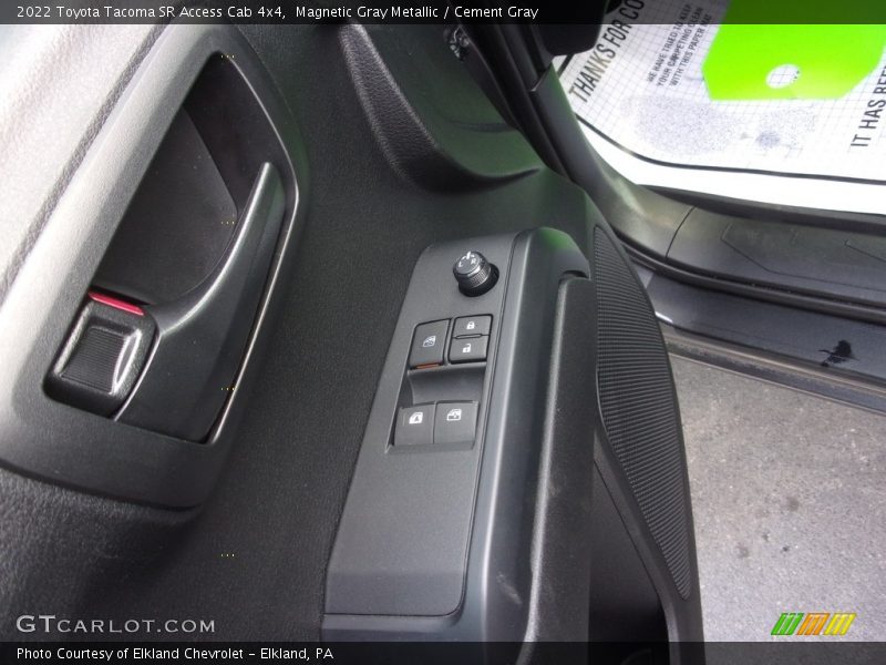 Magnetic Gray Metallic / Cement Gray 2022 Toyota Tacoma SR Access Cab 4x4