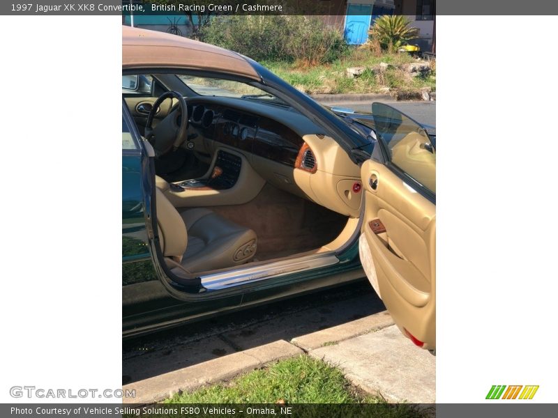 British Racing Green / Cashmere 1997 Jaguar XK XK8 Convertible