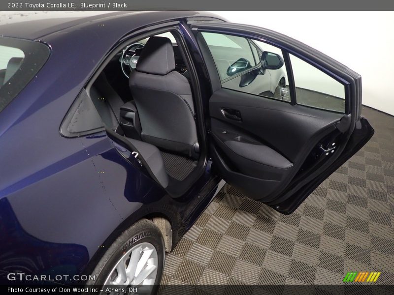 Blueprint / Black 2022 Toyota Corolla LE