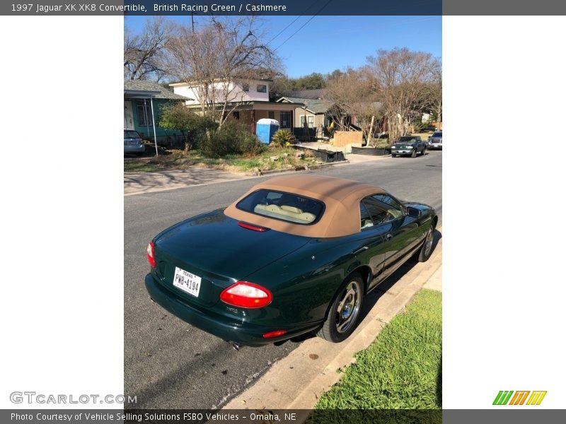 British Racing Green / Cashmere 1997 Jaguar XK XK8 Convertible