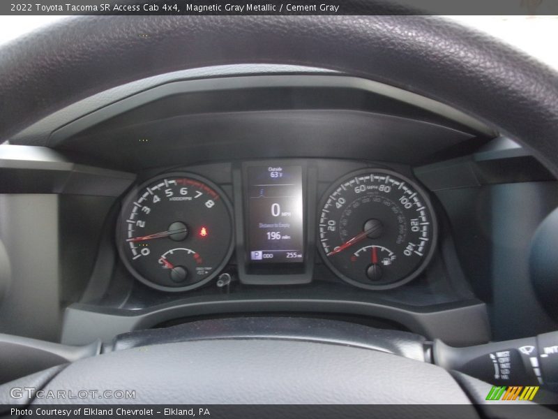 Magnetic Gray Metallic / Cement Gray 2022 Toyota Tacoma SR Access Cab 4x4