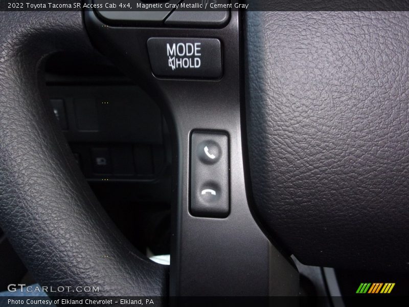 Magnetic Gray Metallic / Cement Gray 2022 Toyota Tacoma SR Access Cab 4x4