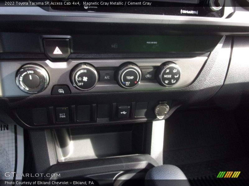 Magnetic Gray Metallic / Cement Gray 2022 Toyota Tacoma SR Access Cab 4x4
