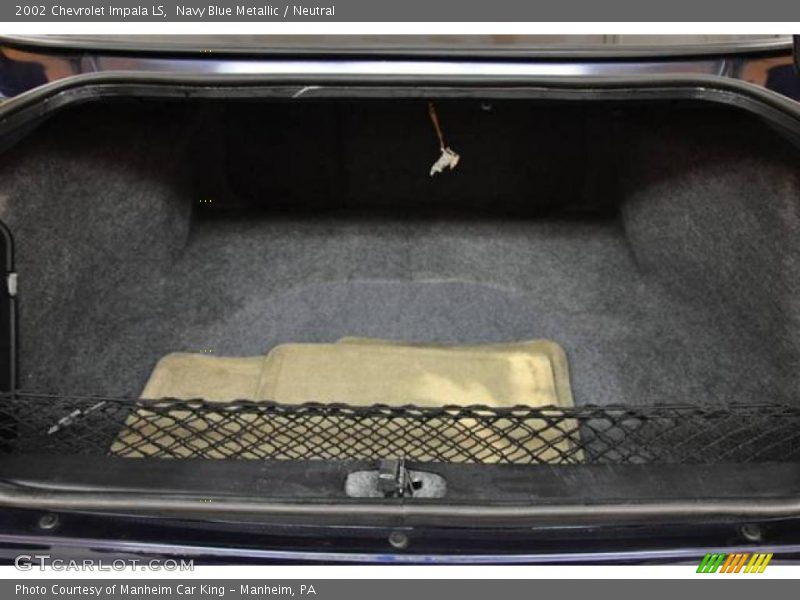 Navy Blue Metallic / Neutral 2002 Chevrolet Impala LS