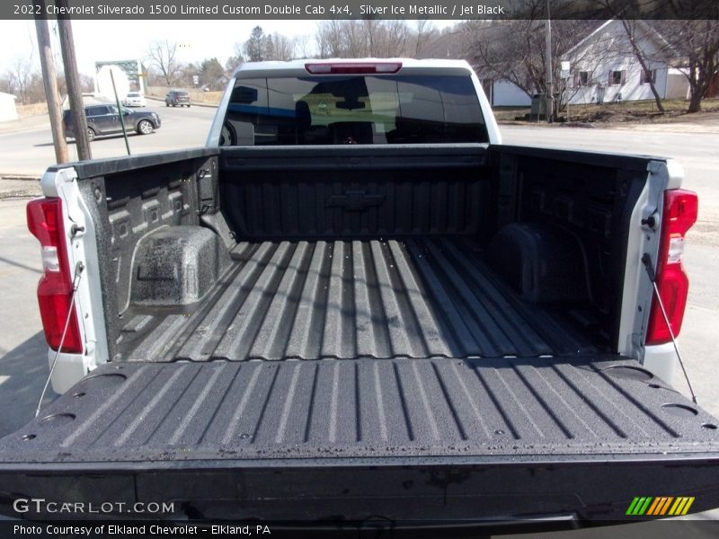 Silver Ice Metallic / Jet Black 2022 Chevrolet Silverado 1500 Limited Custom Double Cab 4x4