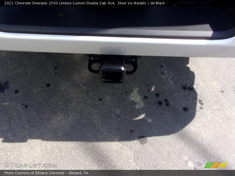 Silver Ice Metallic / Jet Black 2022 Chevrolet Silverado 1500 Limited Custom Double Cab 4x4