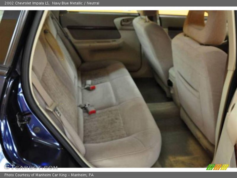 Navy Blue Metallic / Neutral 2002 Chevrolet Impala LS