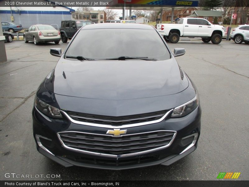 Blue Velvet Metallic / Jet Black 2018 Chevrolet Malibu LT