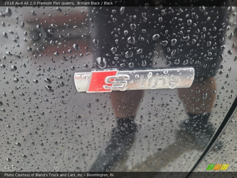 Brilliant Black / Black 2018 Audi A3 2.0 Premium Plus quattro