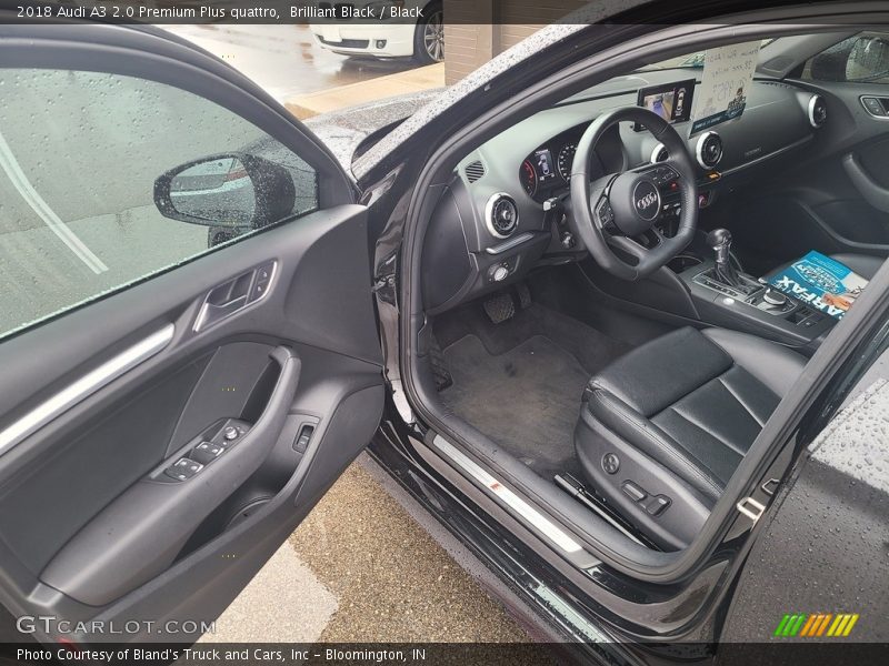 Brilliant Black / Black 2018 Audi A3 2.0 Premium Plus quattro