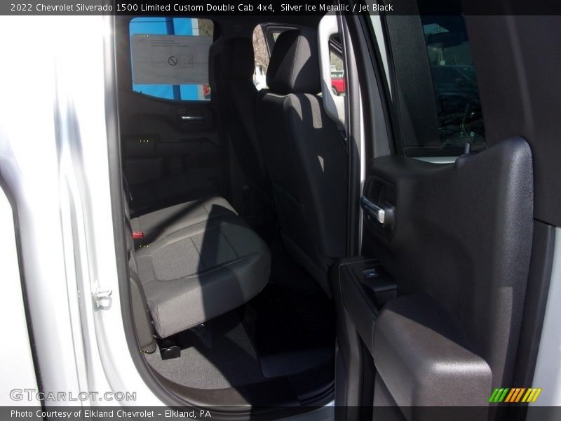 Silver Ice Metallic / Jet Black 2022 Chevrolet Silverado 1500 Limited Custom Double Cab 4x4