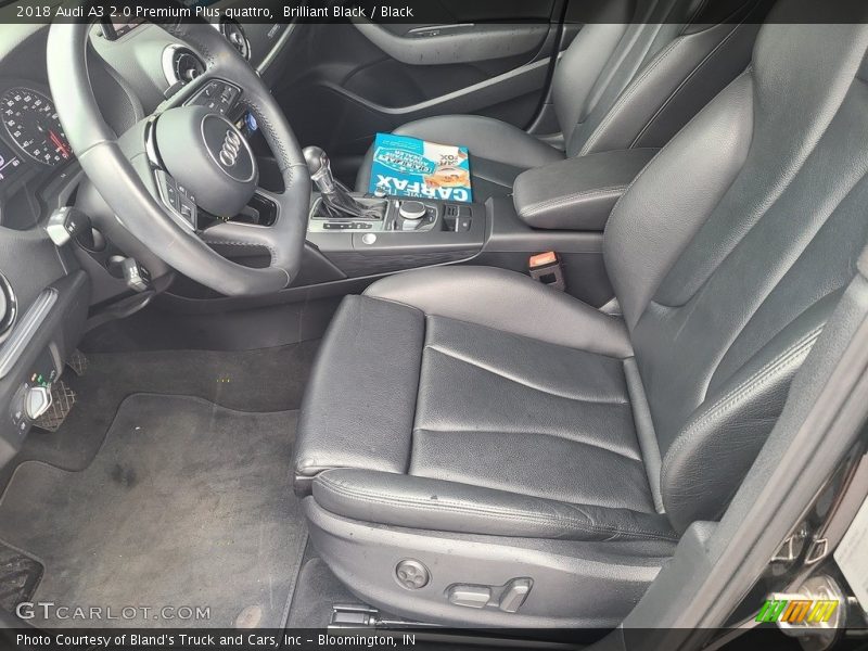 Brilliant Black / Black 2018 Audi A3 2.0 Premium Plus quattro
