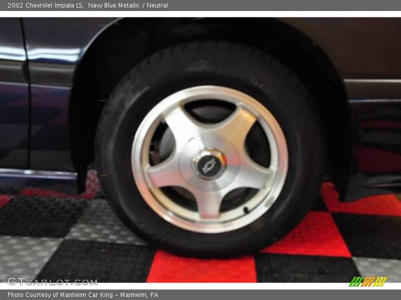 Navy Blue Metallic / Neutral 2002 Chevrolet Impala LS