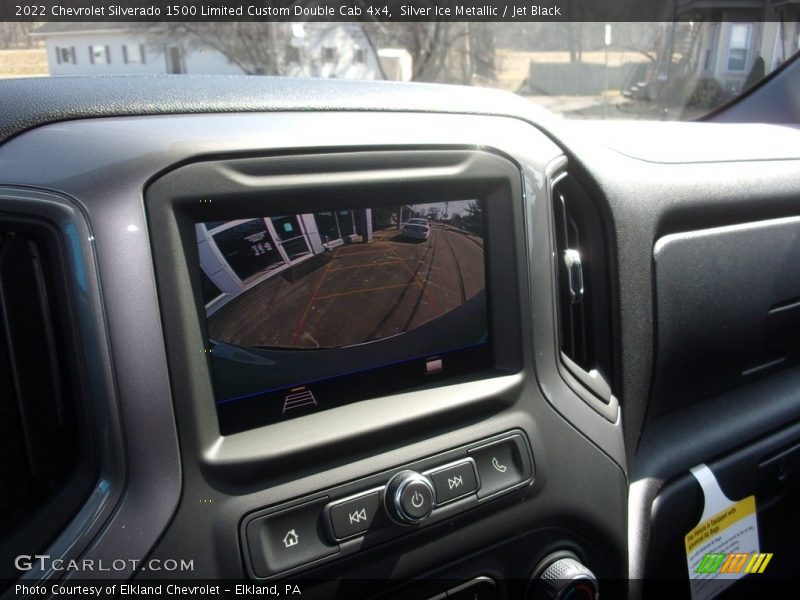 Silver Ice Metallic / Jet Black 2022 Chevrolet Silverado 1500 Limited Custom Double Cab 4x4